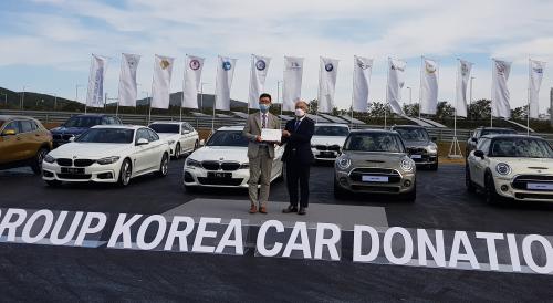 BMW, 중부대학교 자동차시스템공학과에 연구용 차량 기증