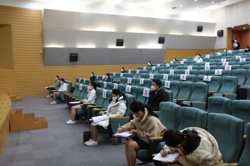 중부대학교 충청캠퍼스 면접 및 실기고사 1일차