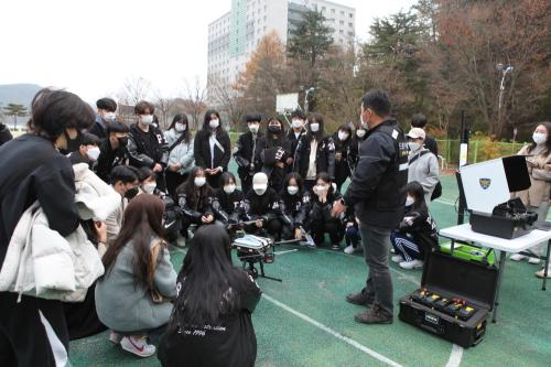 경찰행정학과와 취업진로센터, 무인비행장치(드론) 특강 개최