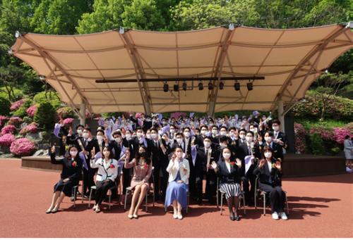 중부대학교 항공서비스학전공, Wing Ceremony 행사 열어