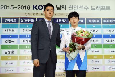 중부대 배구부, 2015-16 프로배구 남자 신인 드래프트 모두 프로행!