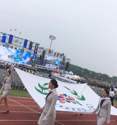 ‘충남도민체육대회’ 피켓요원 및 기수단 의전행사