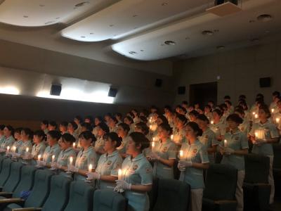 2019년도4월 3일  중부대학교 간호학과 나이팅게일선서식 행사