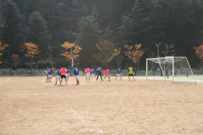 체육대회 축구 예선전