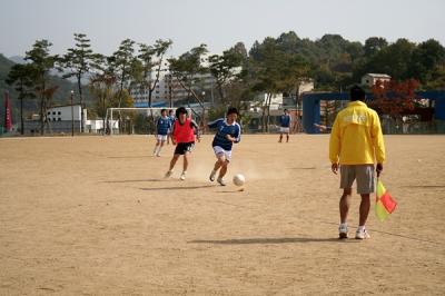 체육대회 축구 예선전