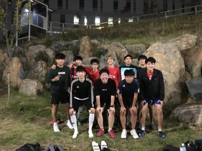 체육대회 축구경기 예선전