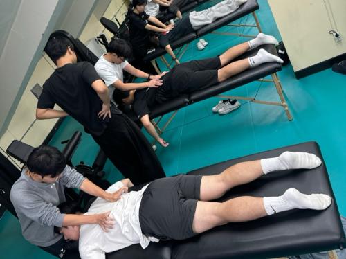 재미있는 스포츠 재활 마사지 실습!